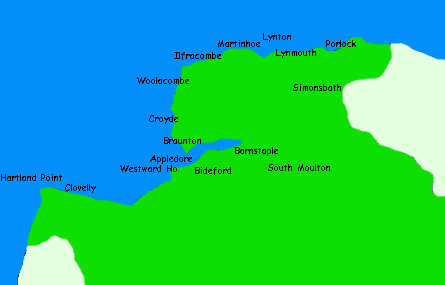 north devon coast